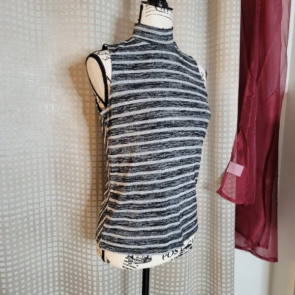Rag & Bone Thea mock neck striped tank XS - Picture 2 of 9